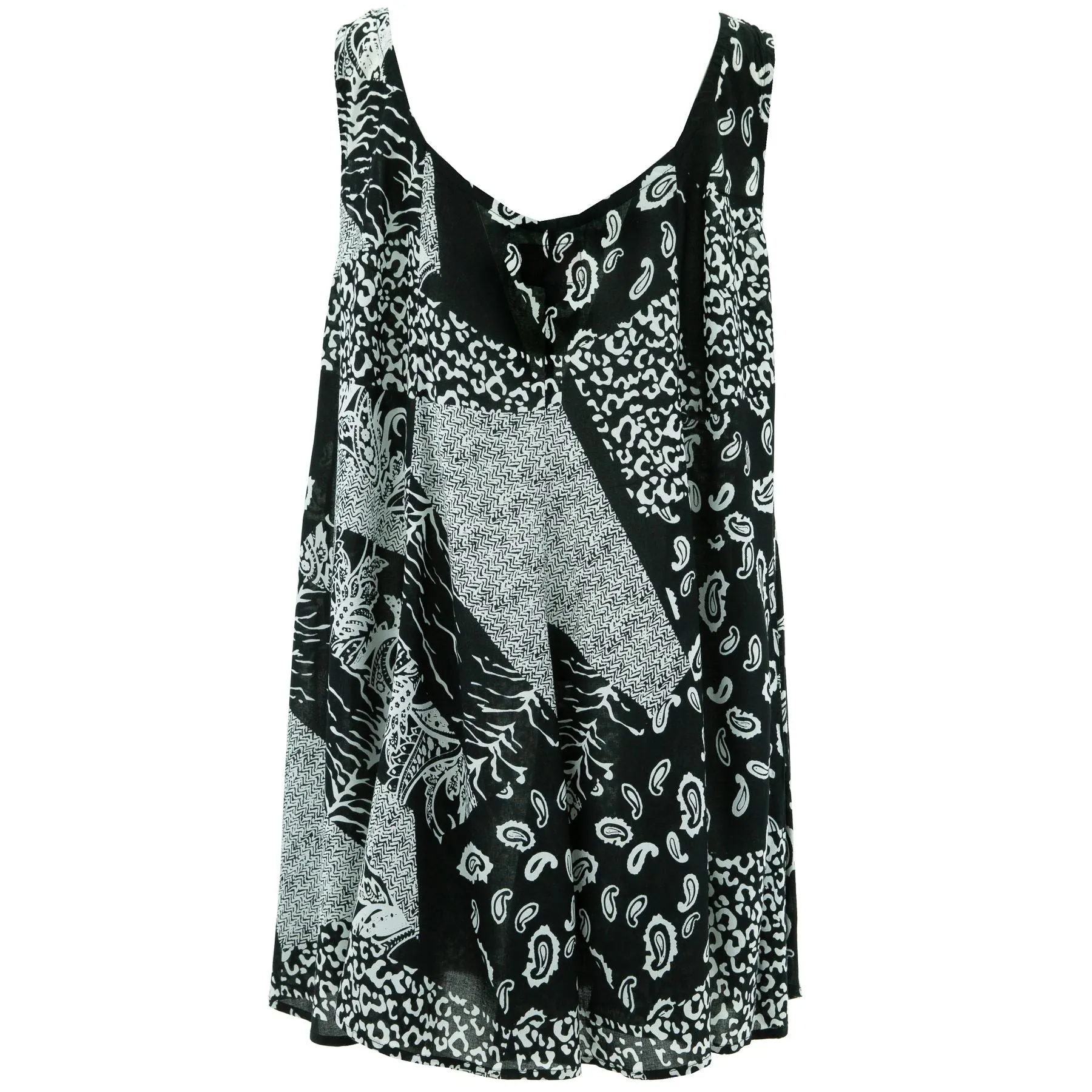 Floaty Dolly Dress - Abstract Paisley