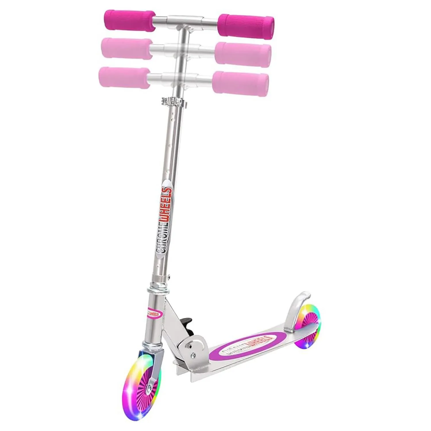 Foldable Kids Scooter Pink