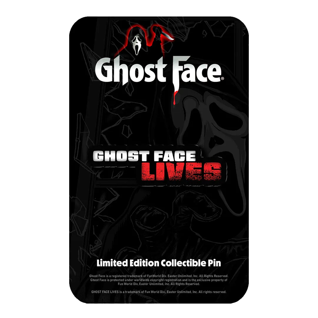 GHOST FACE LIVES - ENAMEL PIN (LIMITED EDITION)