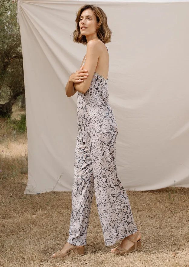 Ginny Jumpsuit // Serpent Print