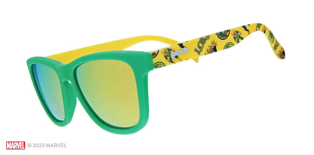 Goodr Limited Edition Marvel Comics Mischief Makers - Yellow/Green