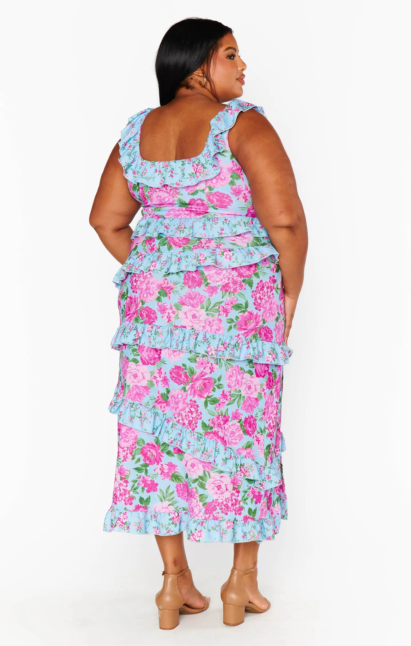 Greta Dress ~ Cottage Floral Multi