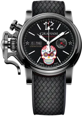 GRHM Watch Chronofighter Vintage Calavera Skull Limited Edition