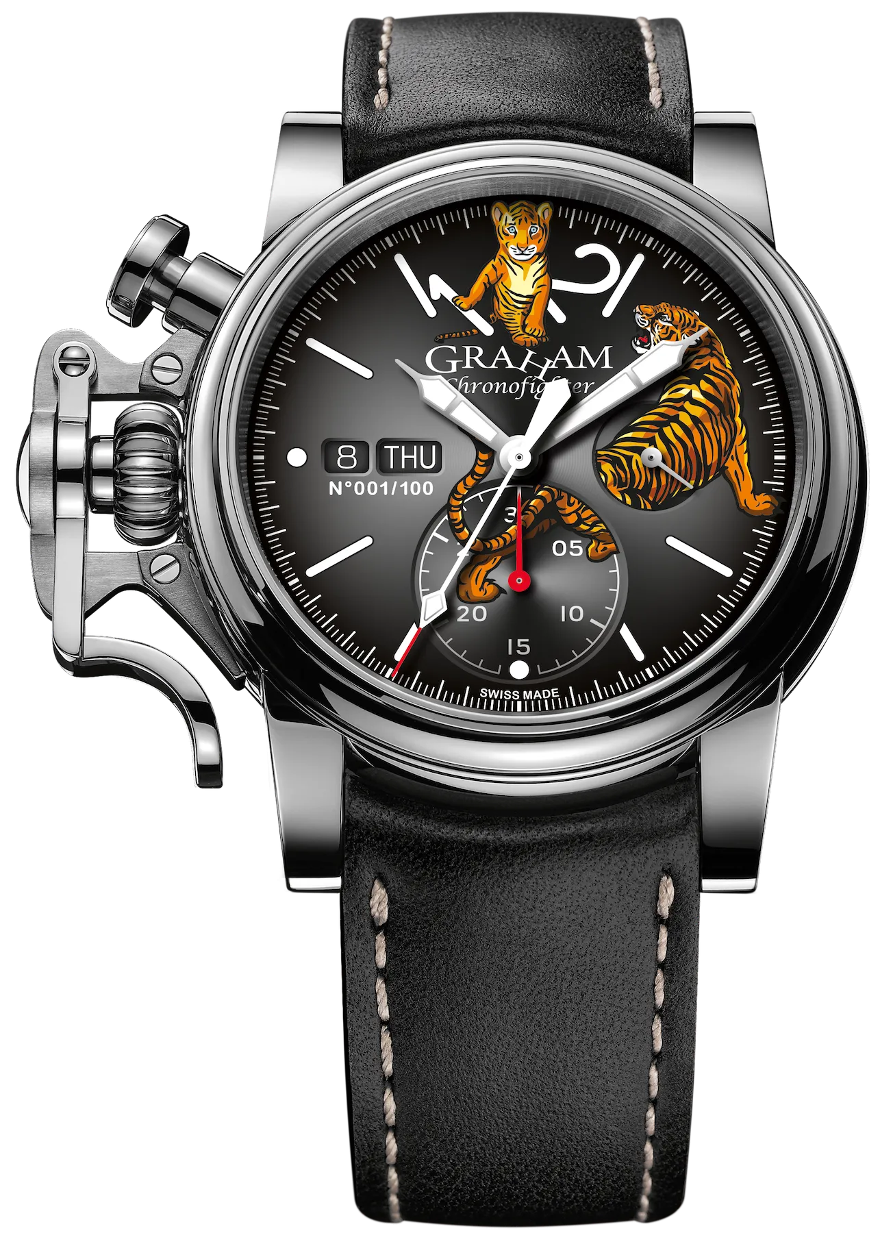 GRHM Watch Chronofighter Vintage Tiger Limited Edition