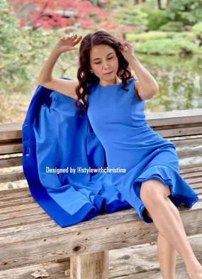 Heyra dress in Blue