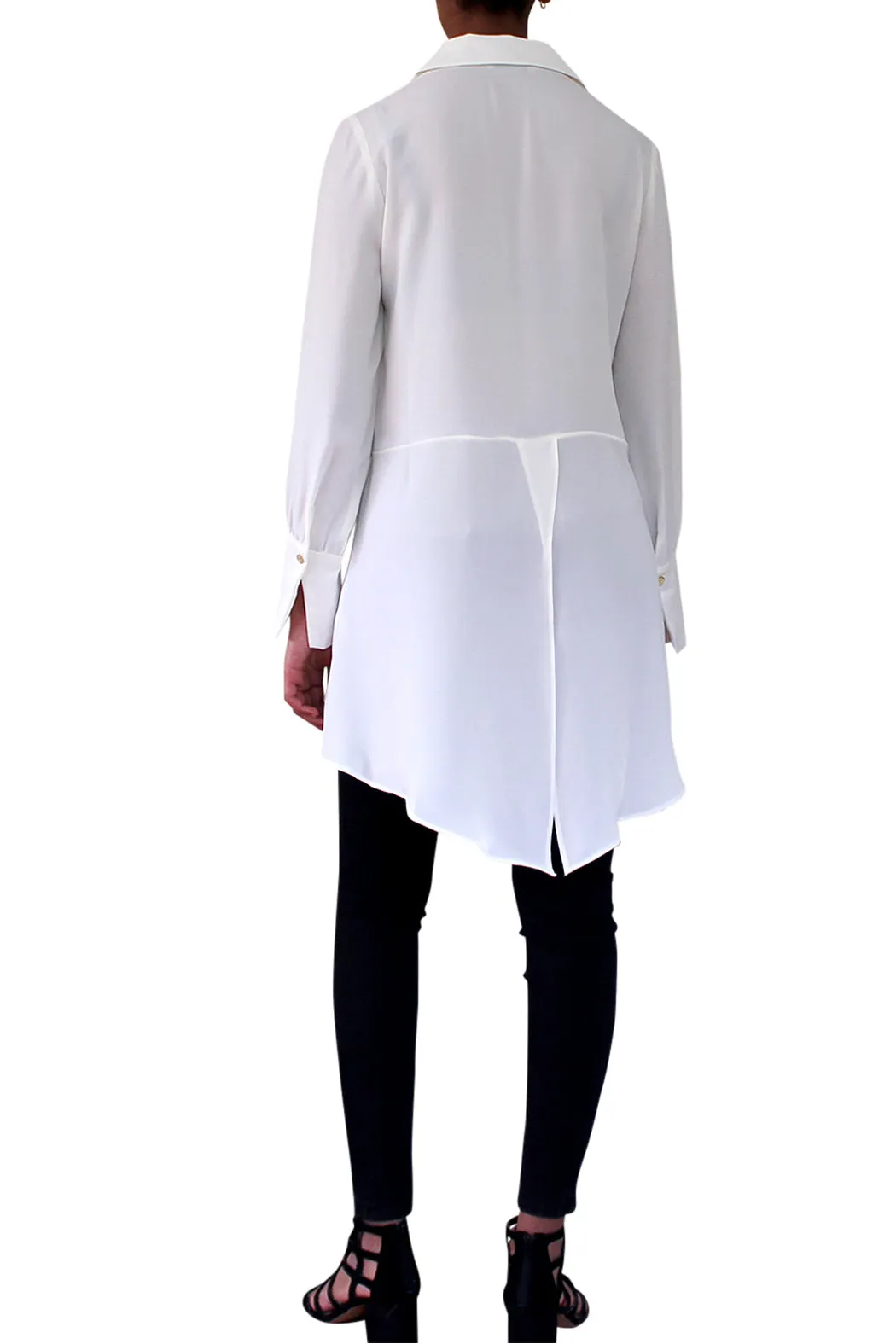 HIGH-LOW TUNIC SHIRT