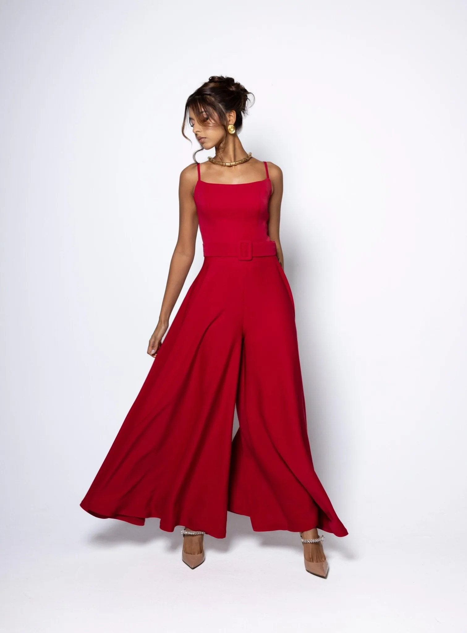 IC-JS-M01-RED JUMPSUIT