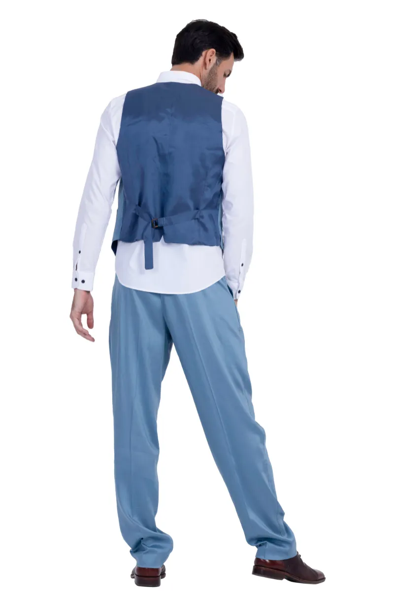 Indigo Blue Men's Tango Vest