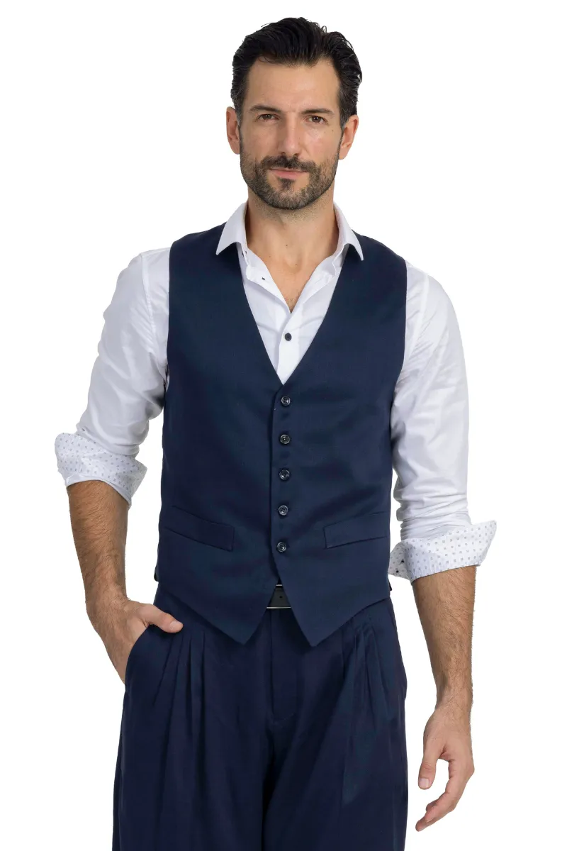 Indigo Blue Men's Tango Vest