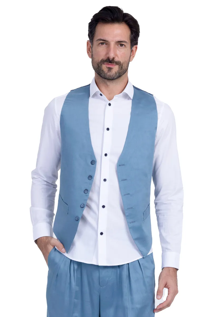 Indigo Blue Men's Tango Vest