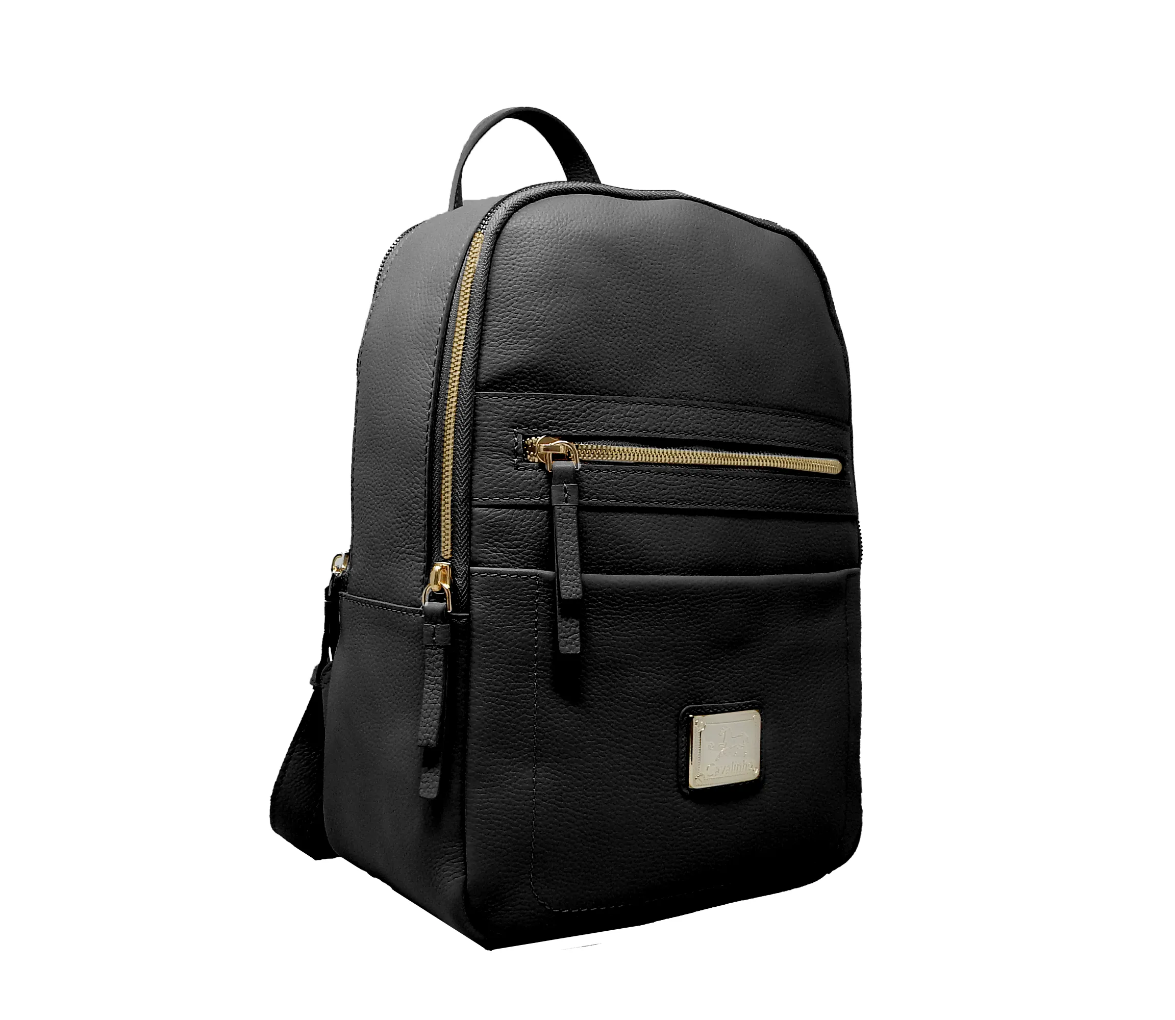 Infinity Pebbled Leather Backpack