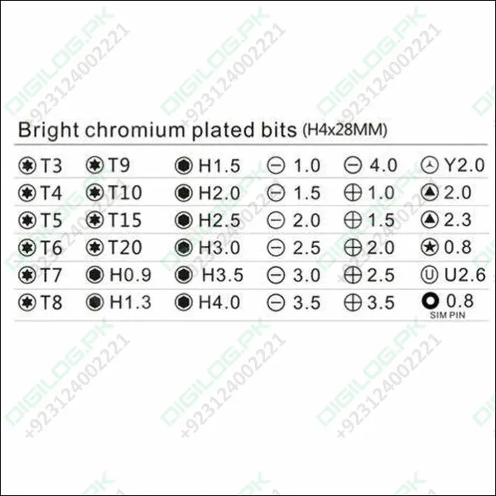 Jakemy 8136 40 In 1 Precision Screwdriver Kit For Mobile Phones