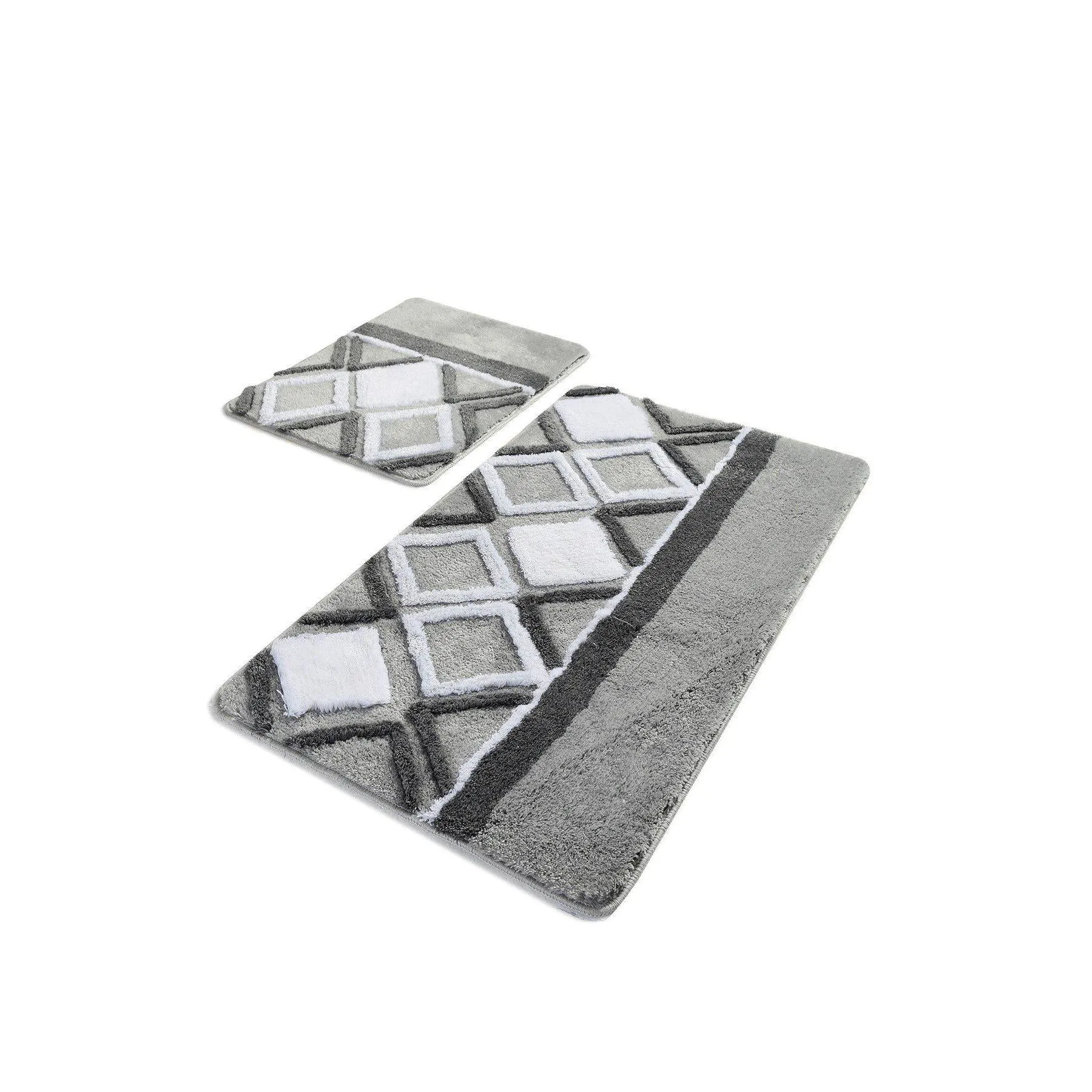 Jane - Grey 2  Bath Mat