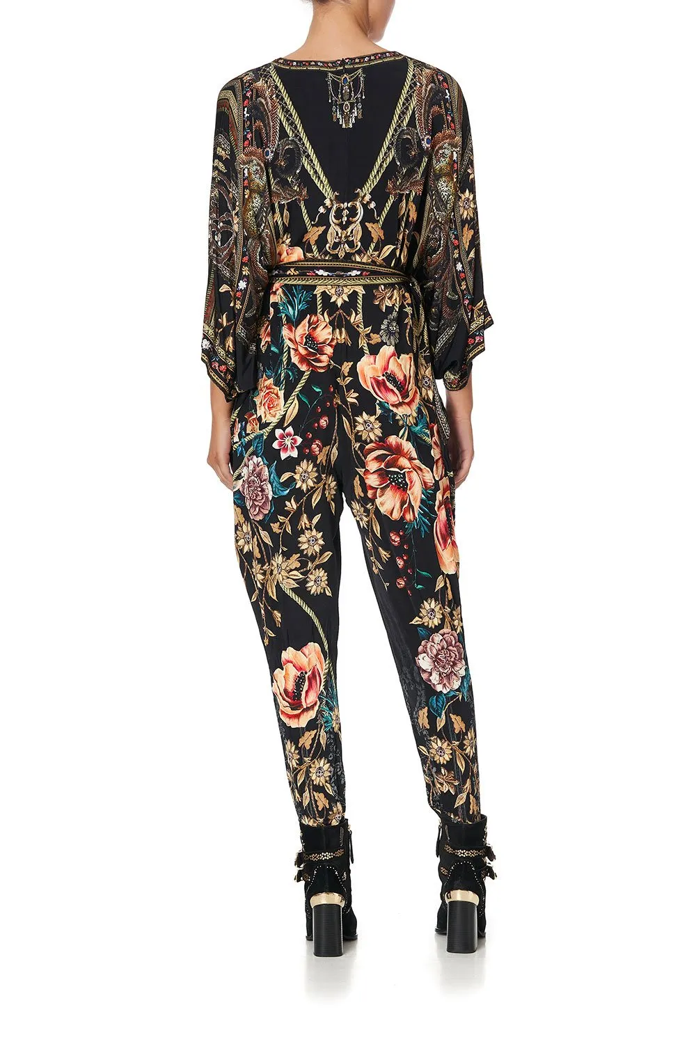 JERSEY BAT SLEEVE JUMPSUIT BELLE OF THE BAROQUE