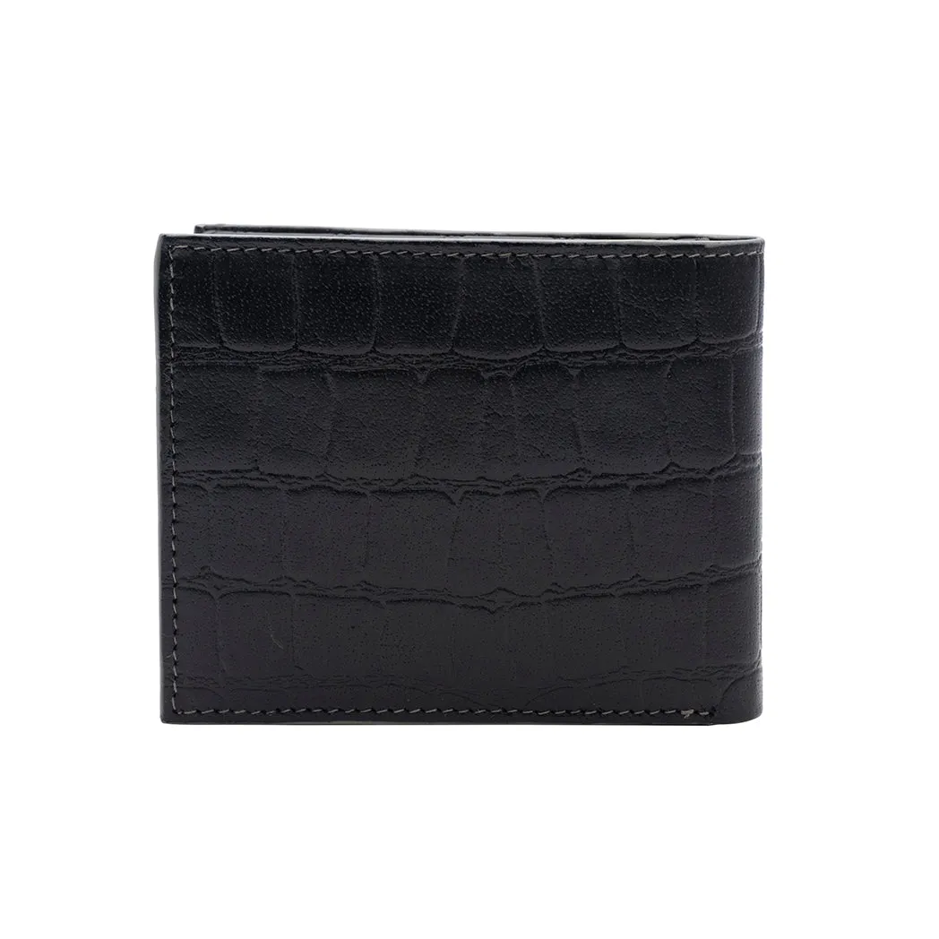 Kenton Leather Bifold Wallet - Black