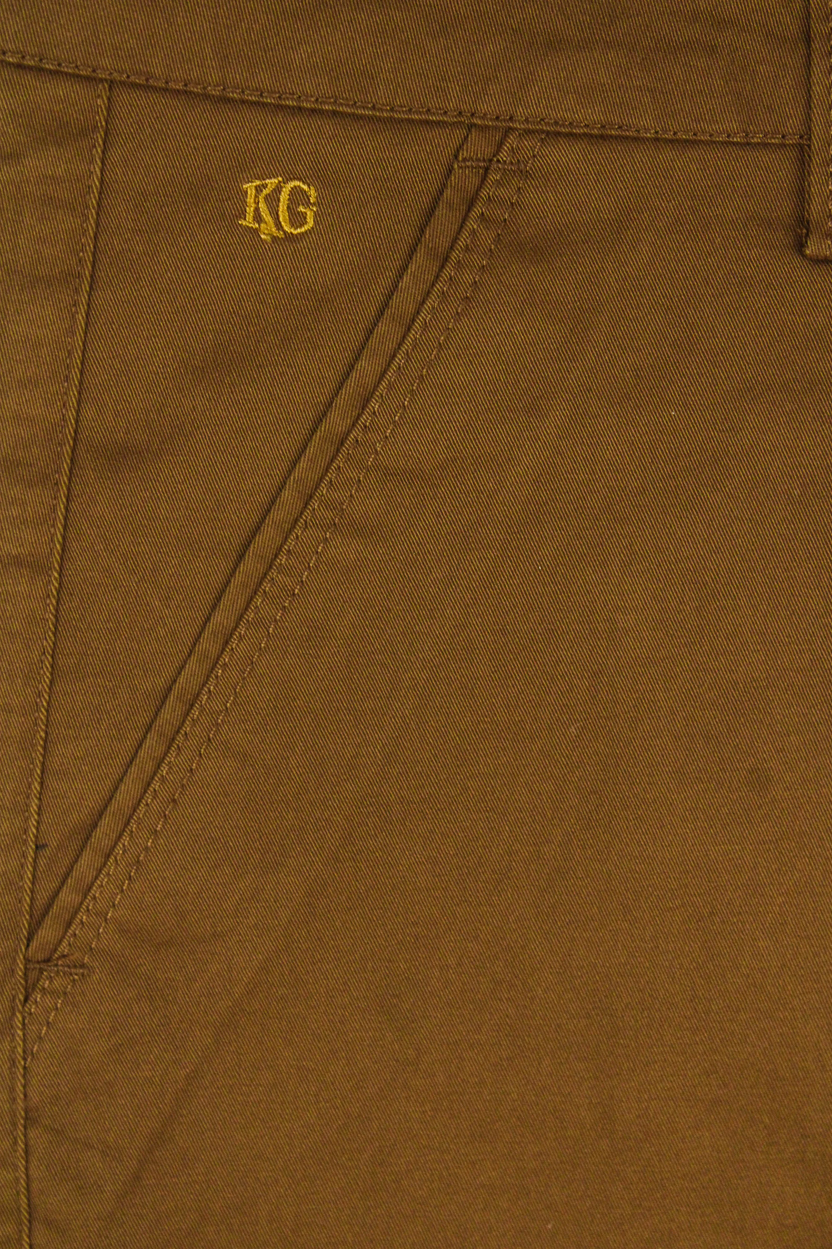 KG Slim Fit Tan Chino