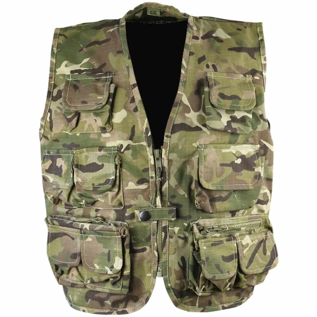 Kids Army Camo Tactical Vest