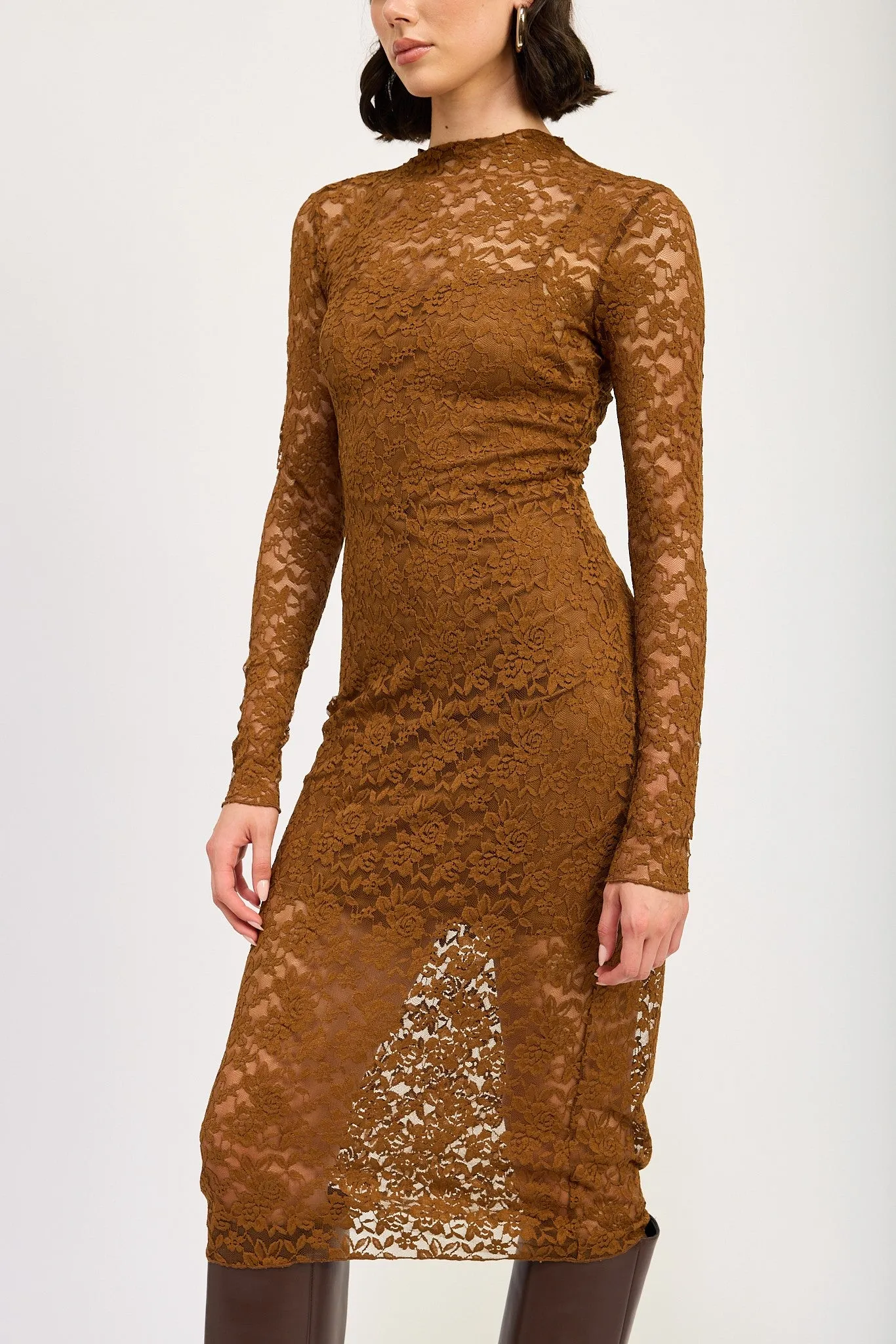 Lace Midi Dress