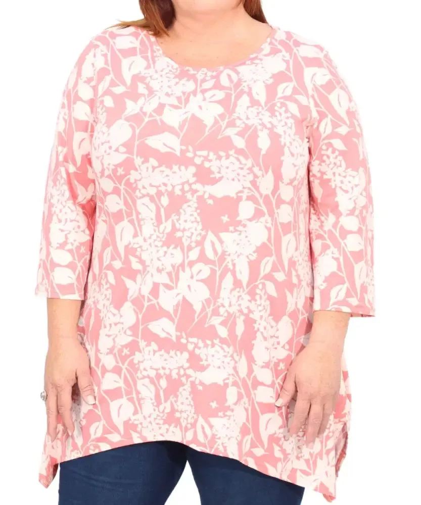 Ladies Printed Hanky Tunic