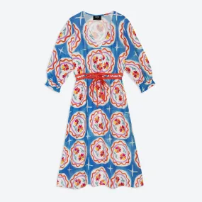 Lowie Lyocell Plate Print Dress