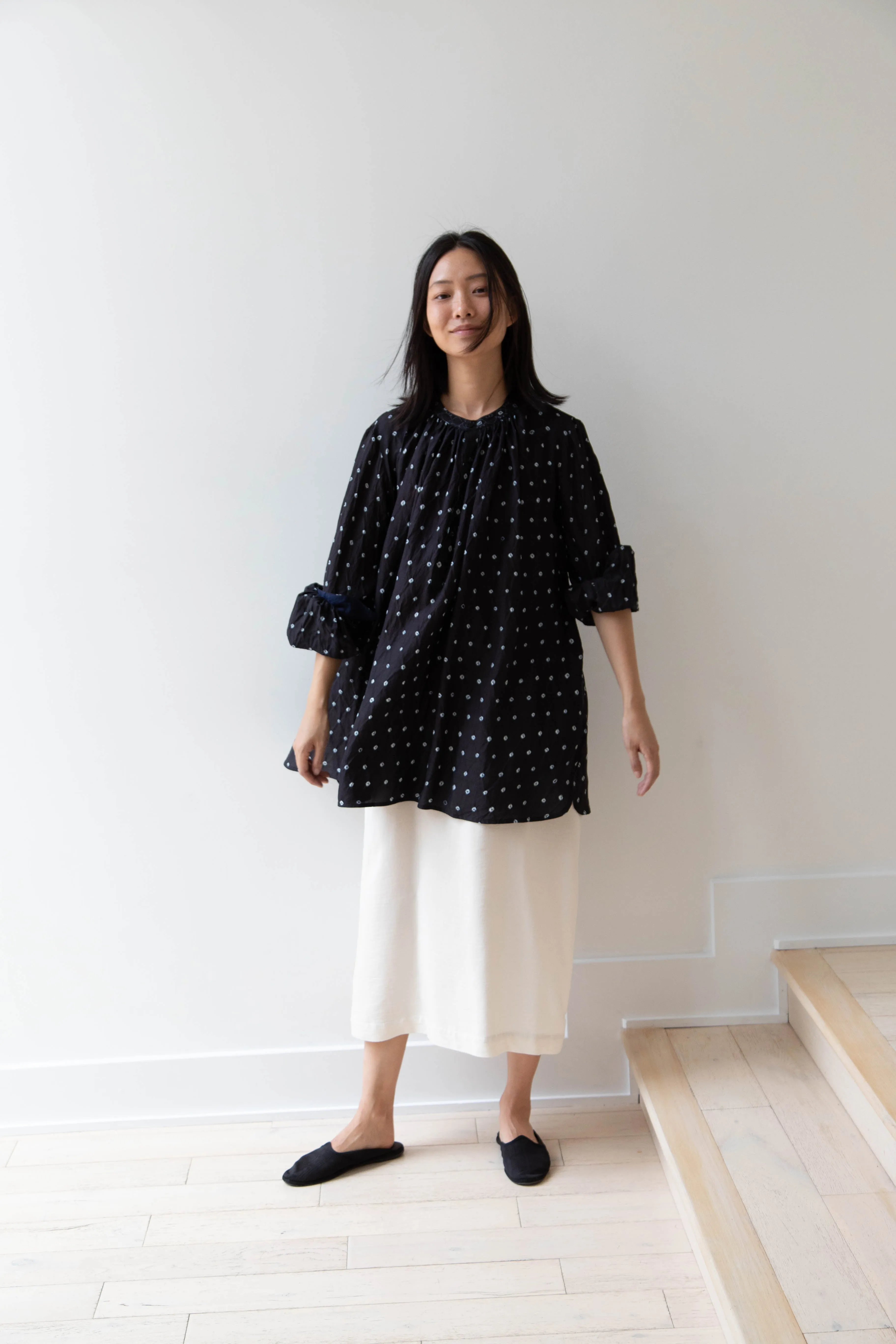 Maku | Colette Tunic in Bandhani Silk