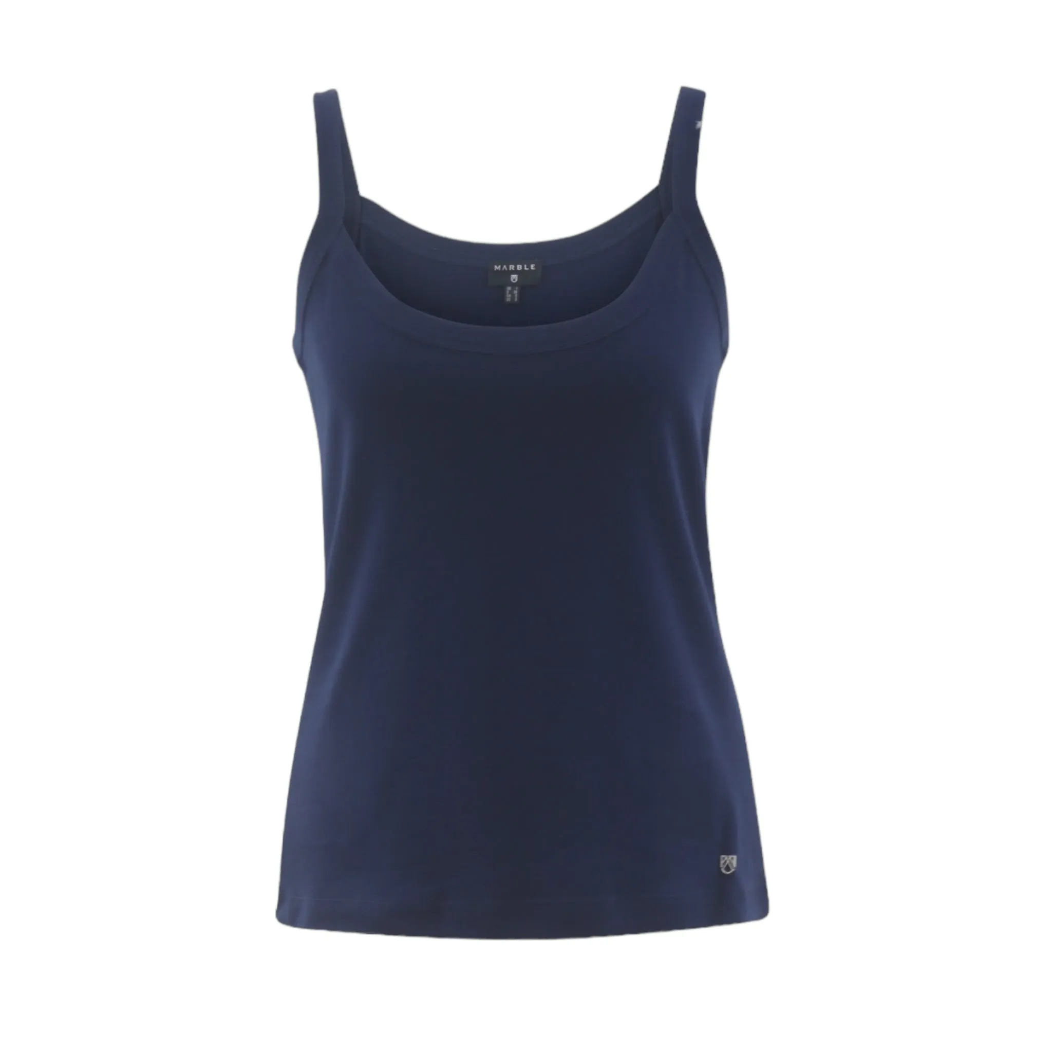 Marble Fashions Strappy Vest Navy