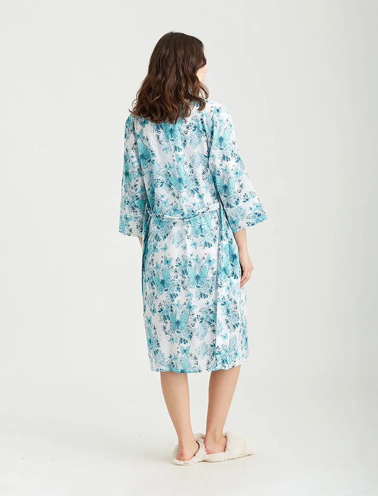 Megan Hess Butterfly Midi Robe