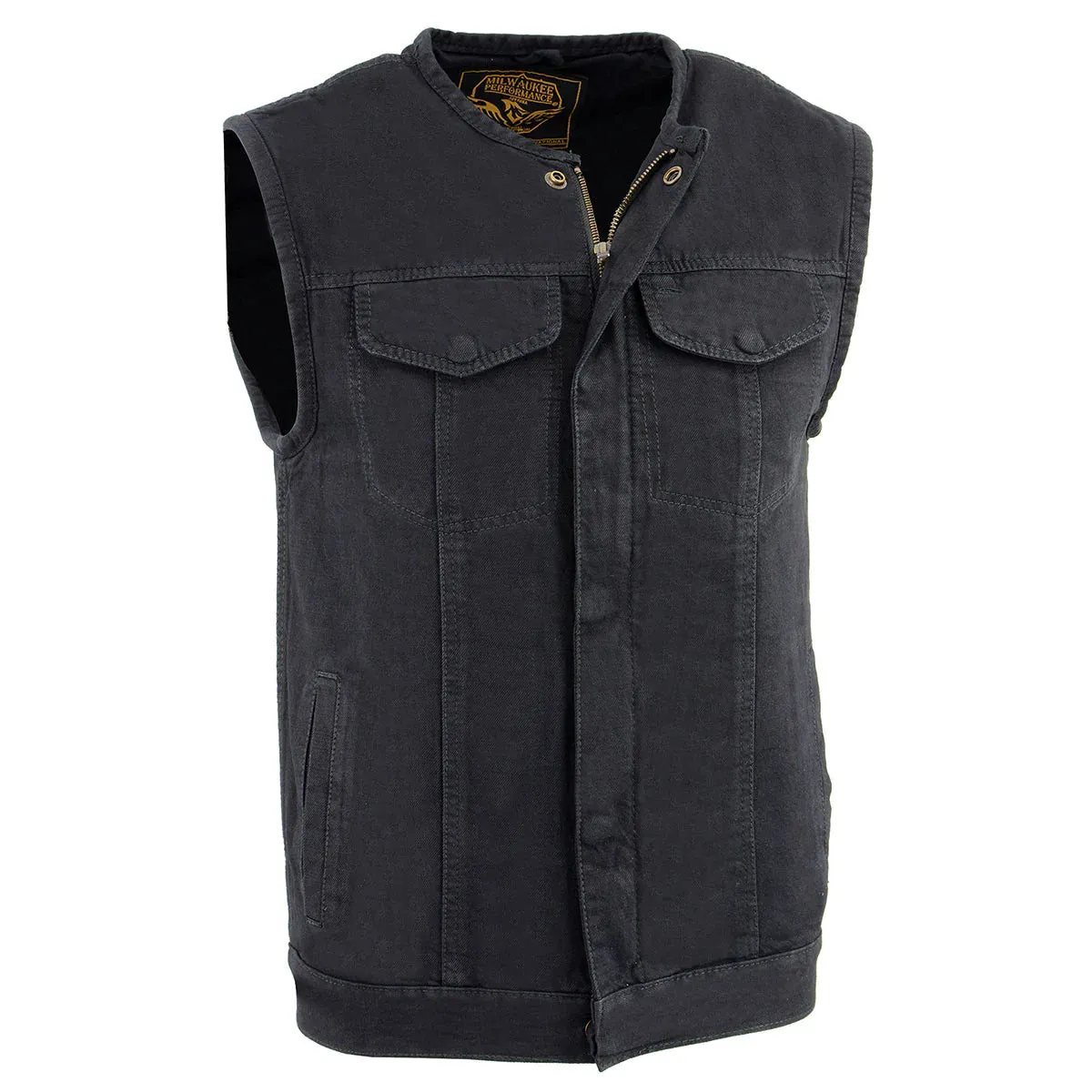 Mens "Covert" Denim Vest MDM3001