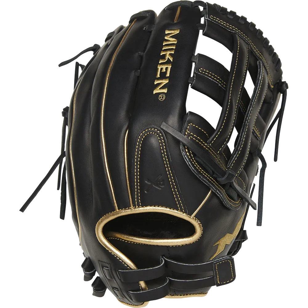 Miken Black Gold PRO Series 14″ Slowpitch Fielding Glove – PRO140-BG