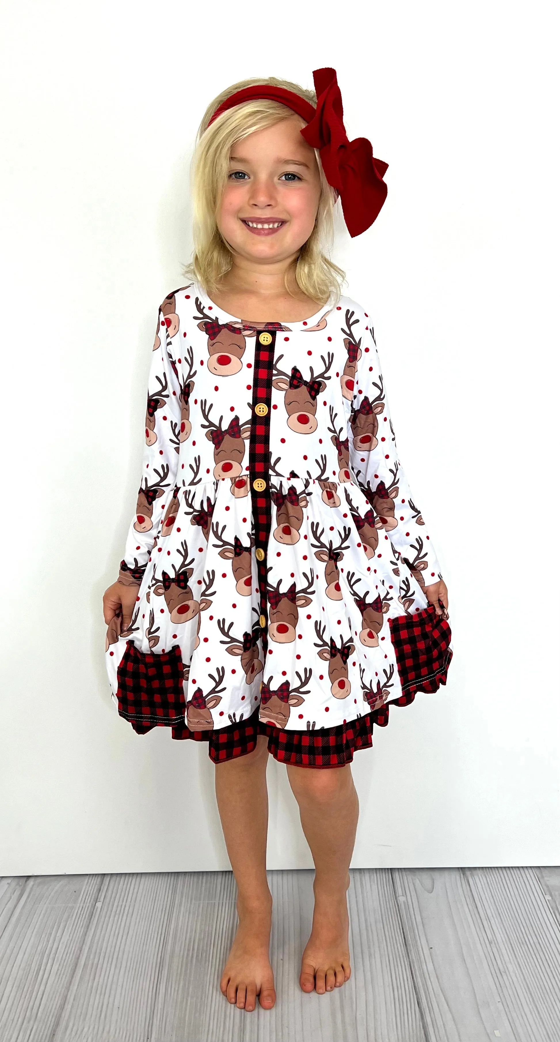 Miss Blitzen Holiday Inspired Dress