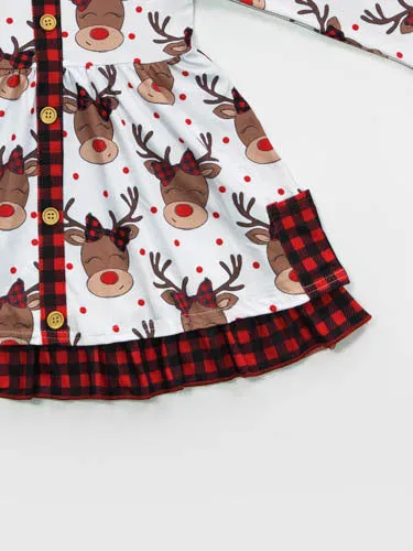 Miss Blitzen Holiday Inspired Dress