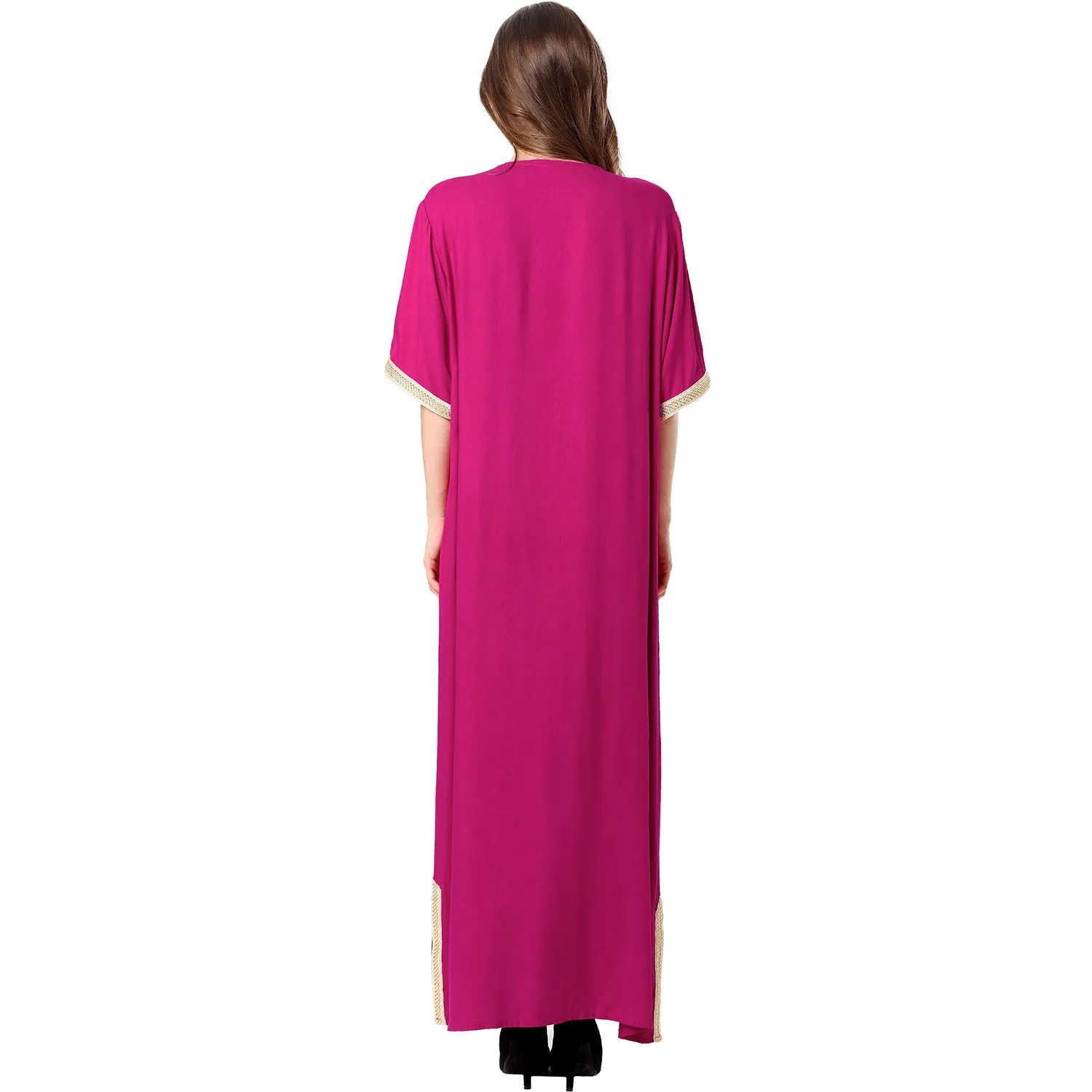 Muslim Women Middle East Arab Robe Long Skirt Dress