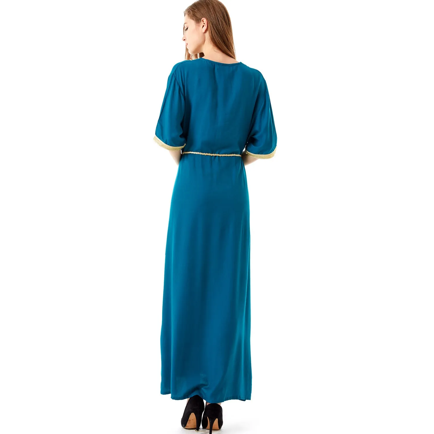 Muslim Women Middle East Arab Robe Long Skirt Dress