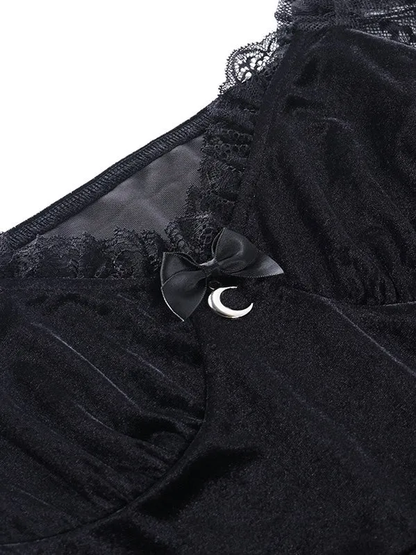 My Gothic Soul Lace Mini Dress