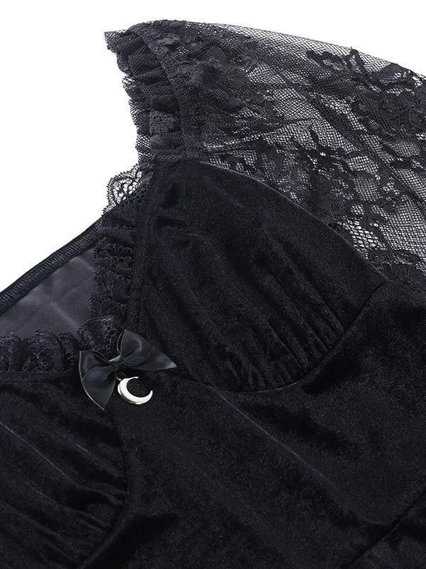 My Gothic Soul Lace Mini Dress