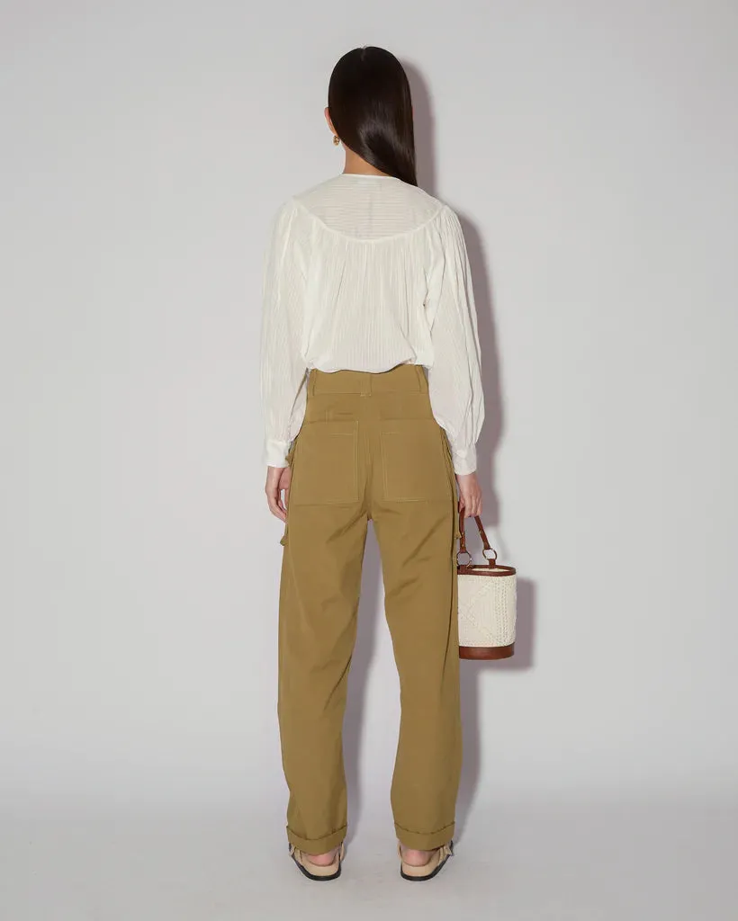 Noelle Pants - Olive