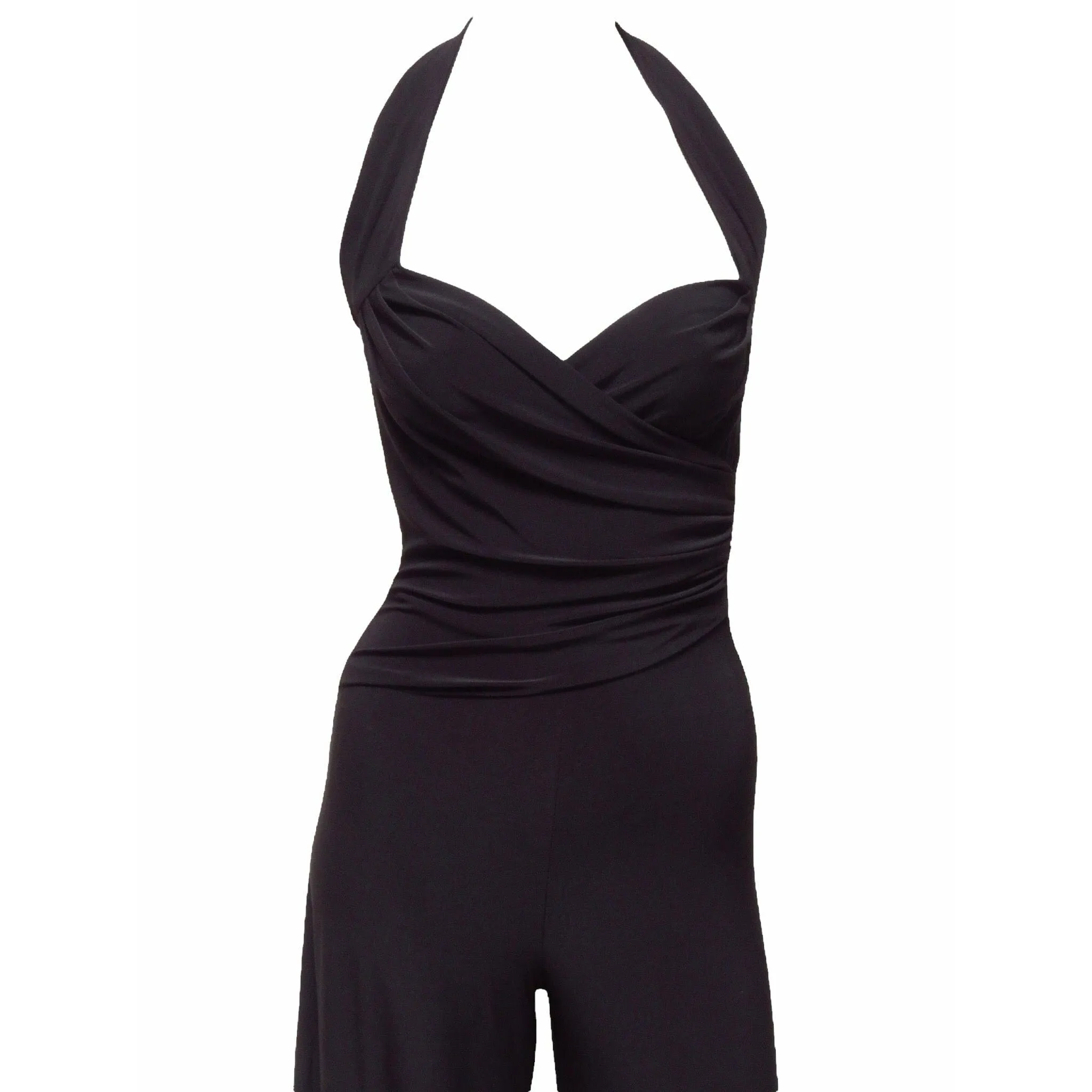 Norma Kamali Cayla Straight Leg Jumpsuit