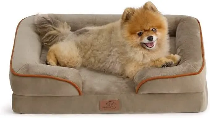 Orthopedic Flannel Dog Sofa-2