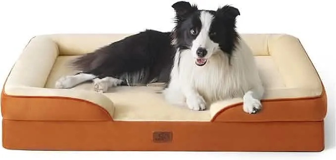 Orthopedic Flannel Dog Sofa-2