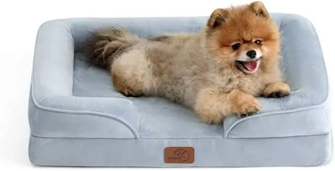 Orthopedic Flannel Dog Sofa-2