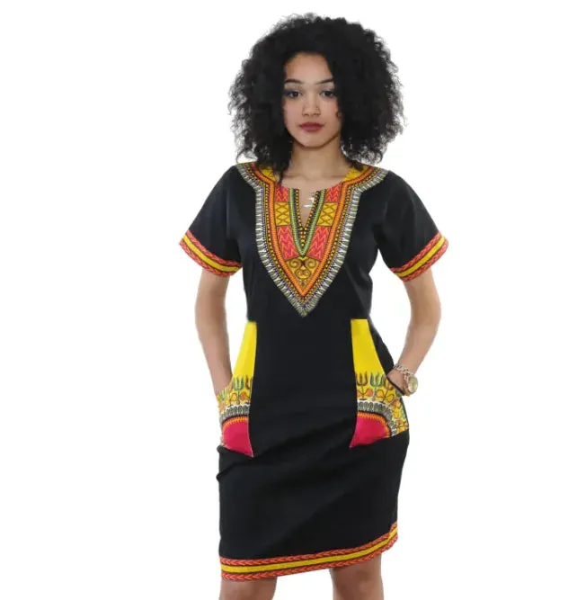 Our Cultural Elegance Slim Fit Dress