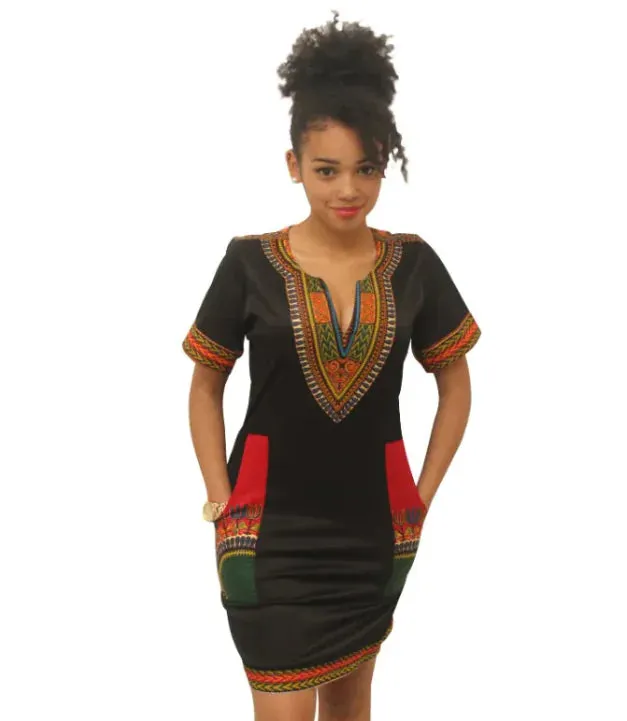 Our Cultural Elegance Slim Fit Dress