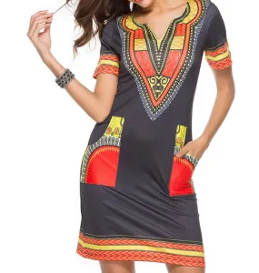 Our Cultural Elegance Slim Fit Dress