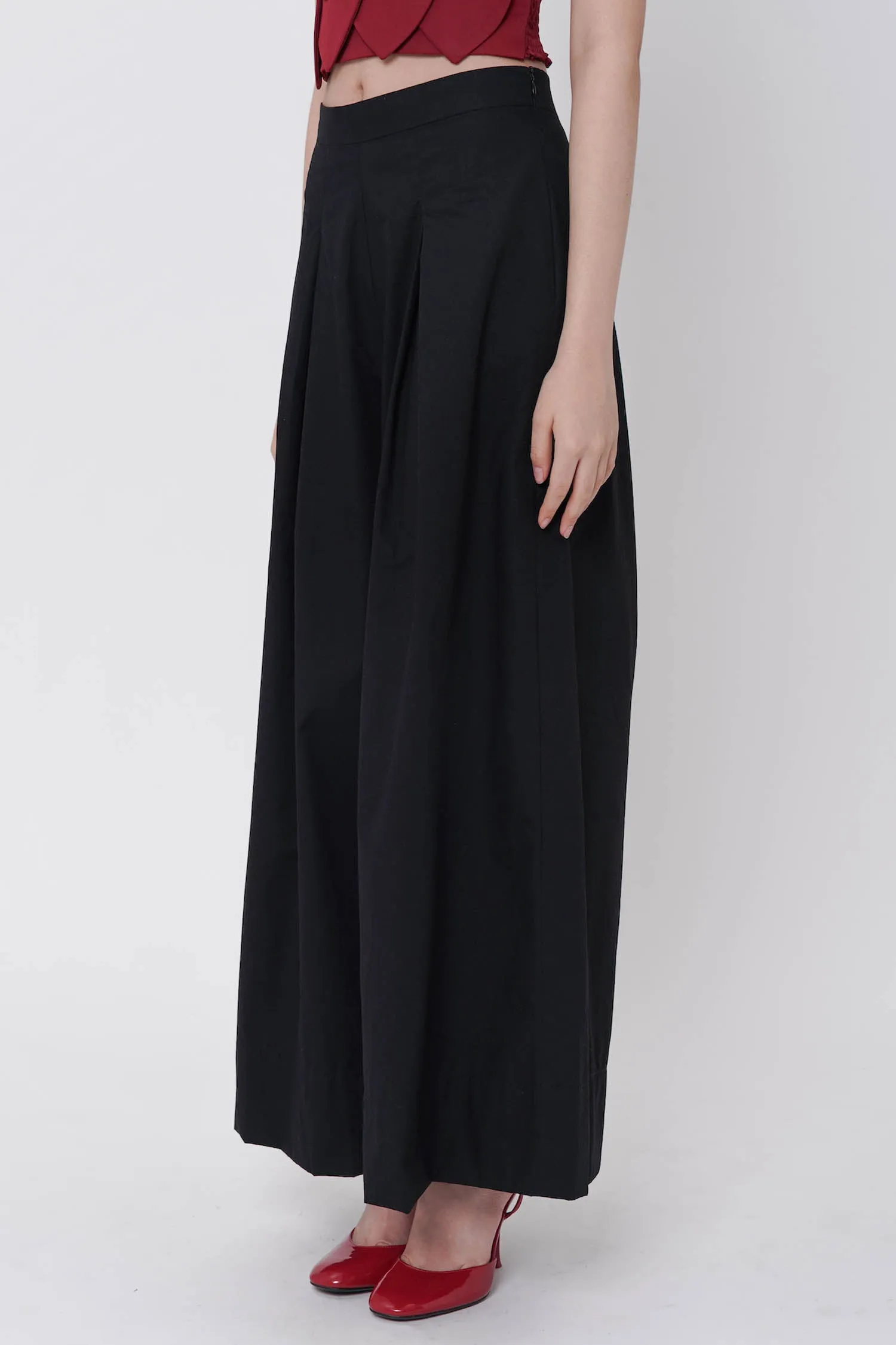 Palazzo Pants In Black