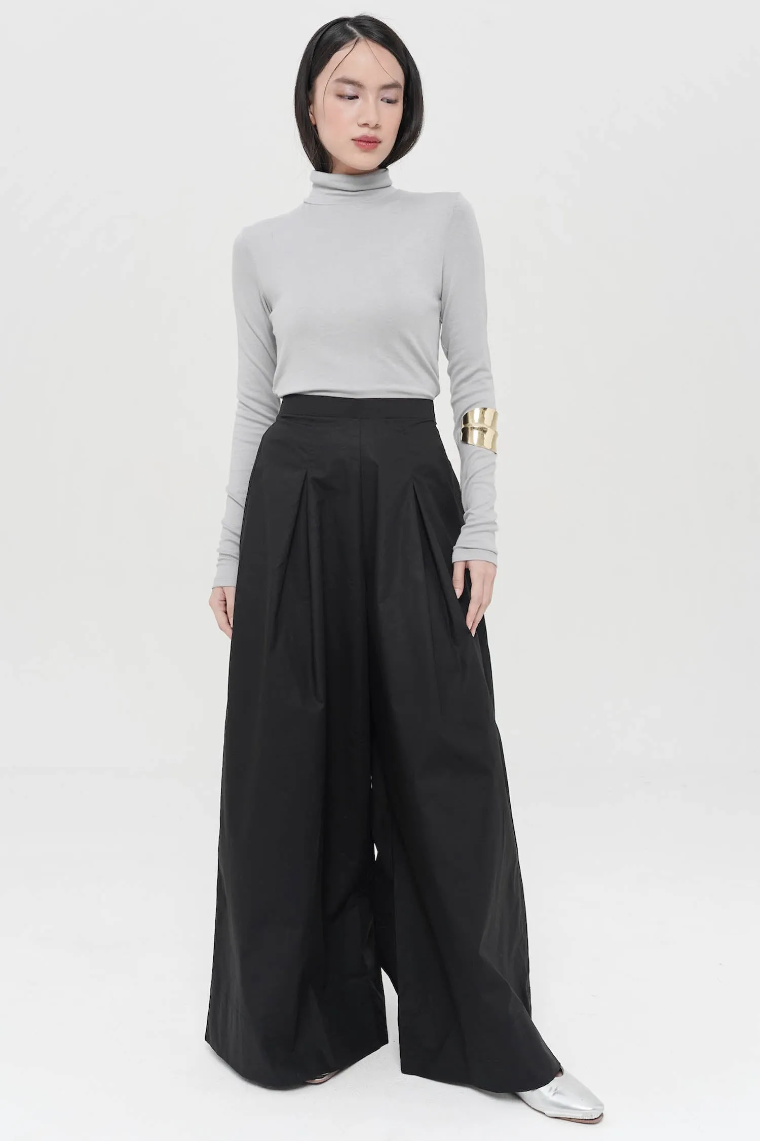 Palazzo Pants In Black