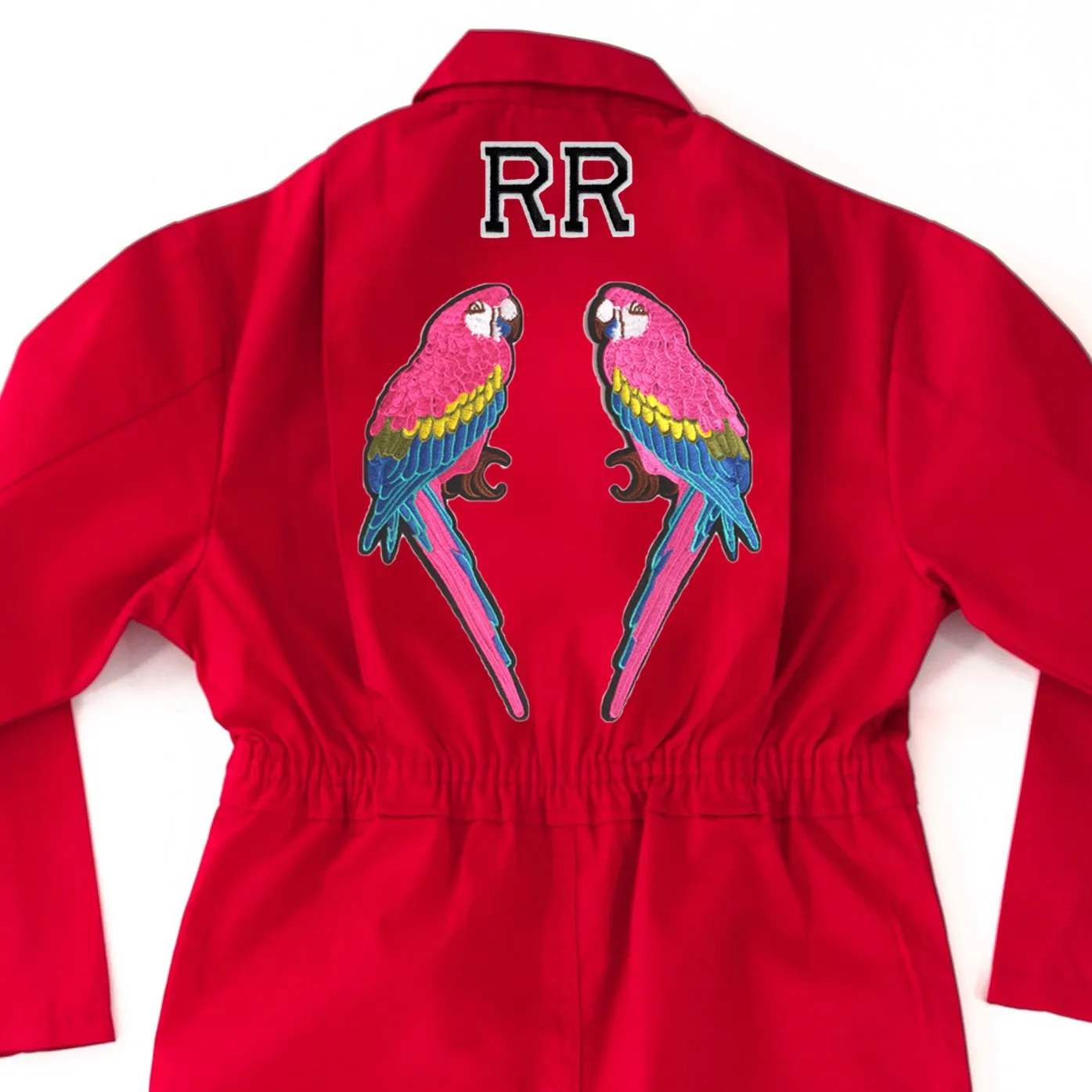 Pink Parrots Jumpsuit