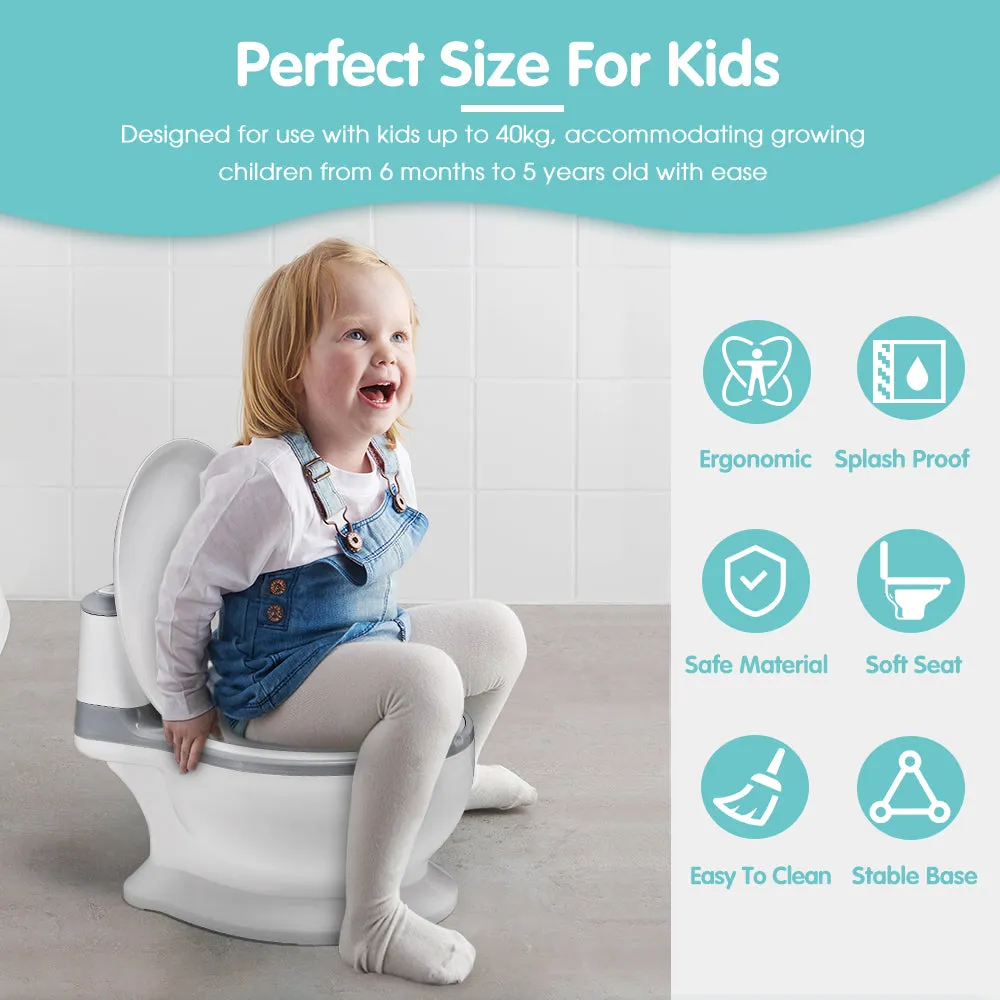 Playpals Kids Potty Trainer Seat Safety Toddler Toilet Training Child Non-Slip