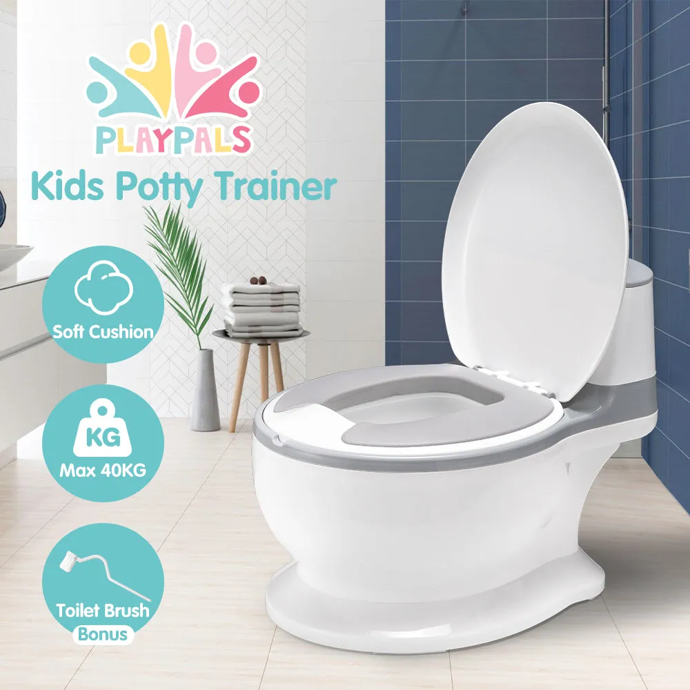 Playpals Kids Potty Trainer Seat Safety Toddler Toilet Training Child Non-Slip