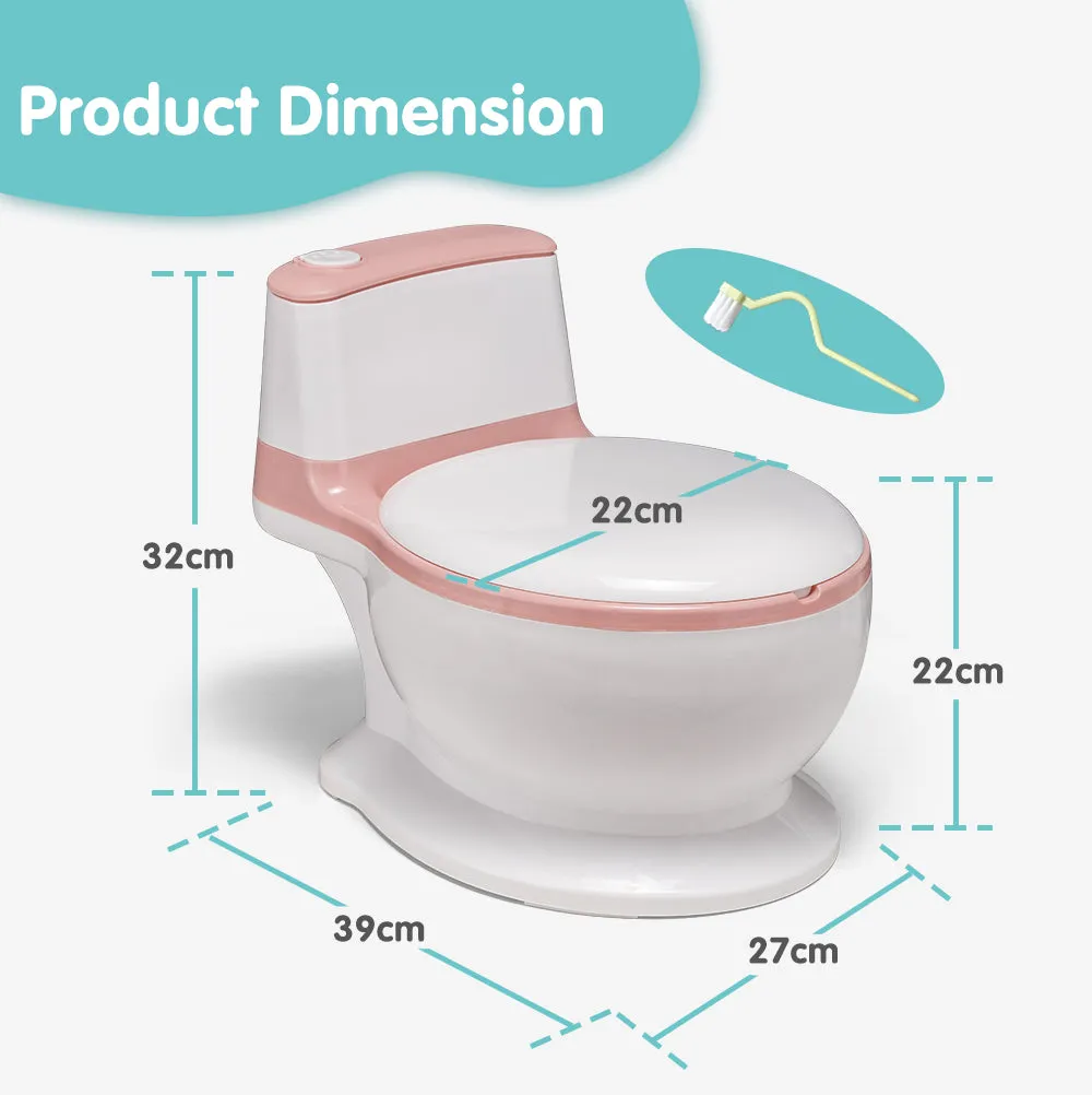 Playpals Kids Potty Trainer Seat Safety Toilet Training Toddler Child Non-Slip