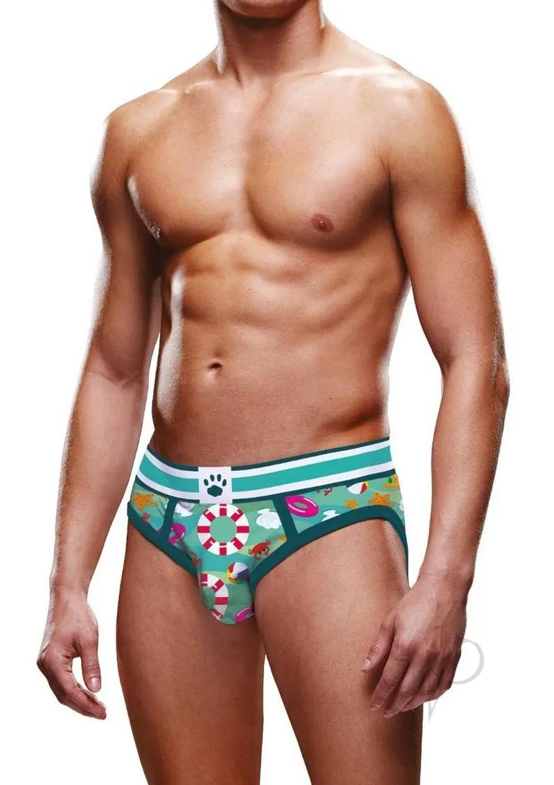 Prowler Beach Brief Xl Aqua Ss22(disc)